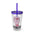 Girl Power- Sunsplash Tumbler with Straw, 16oz