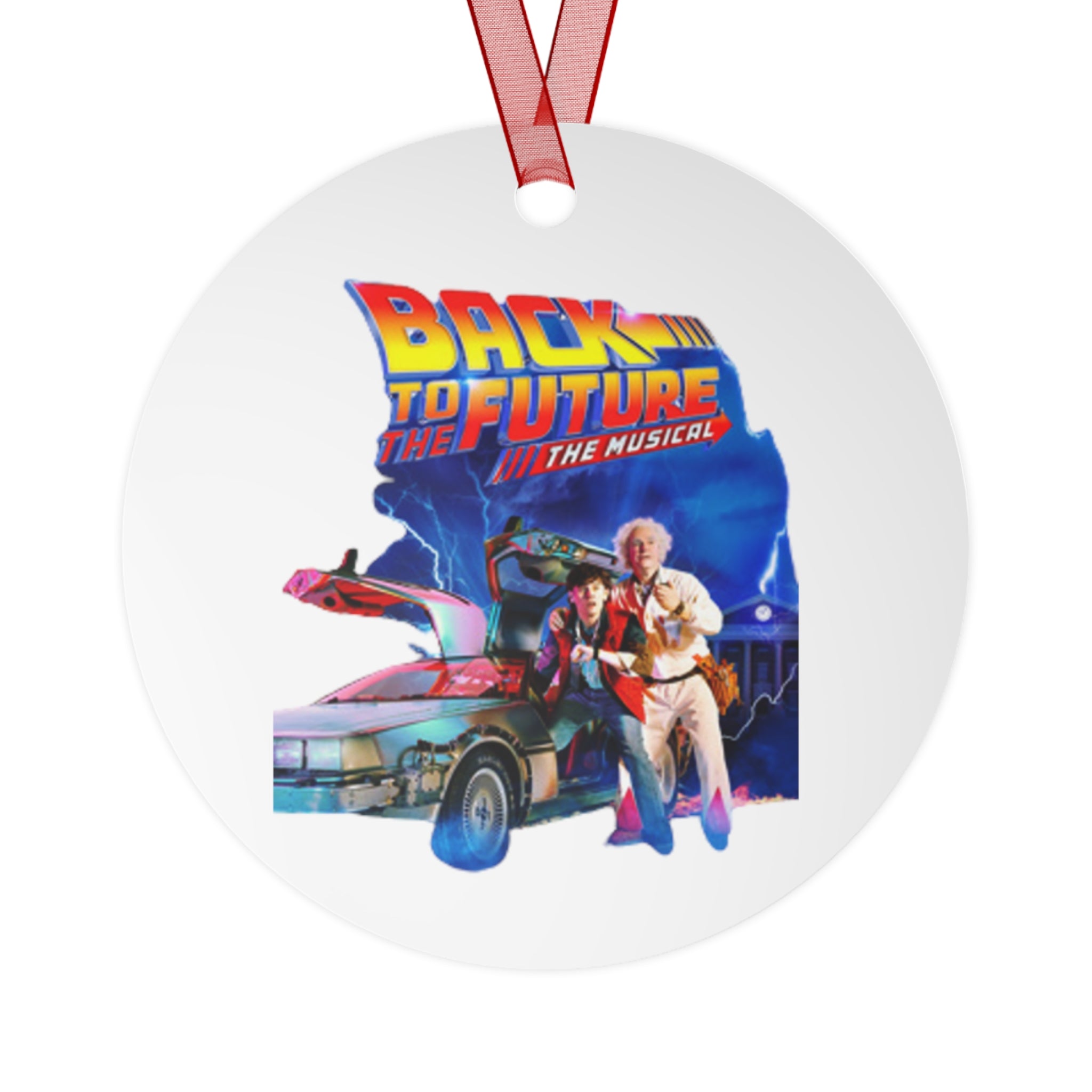 Back to the Future- Metal Ornaments - Creations by Chris and Carlos