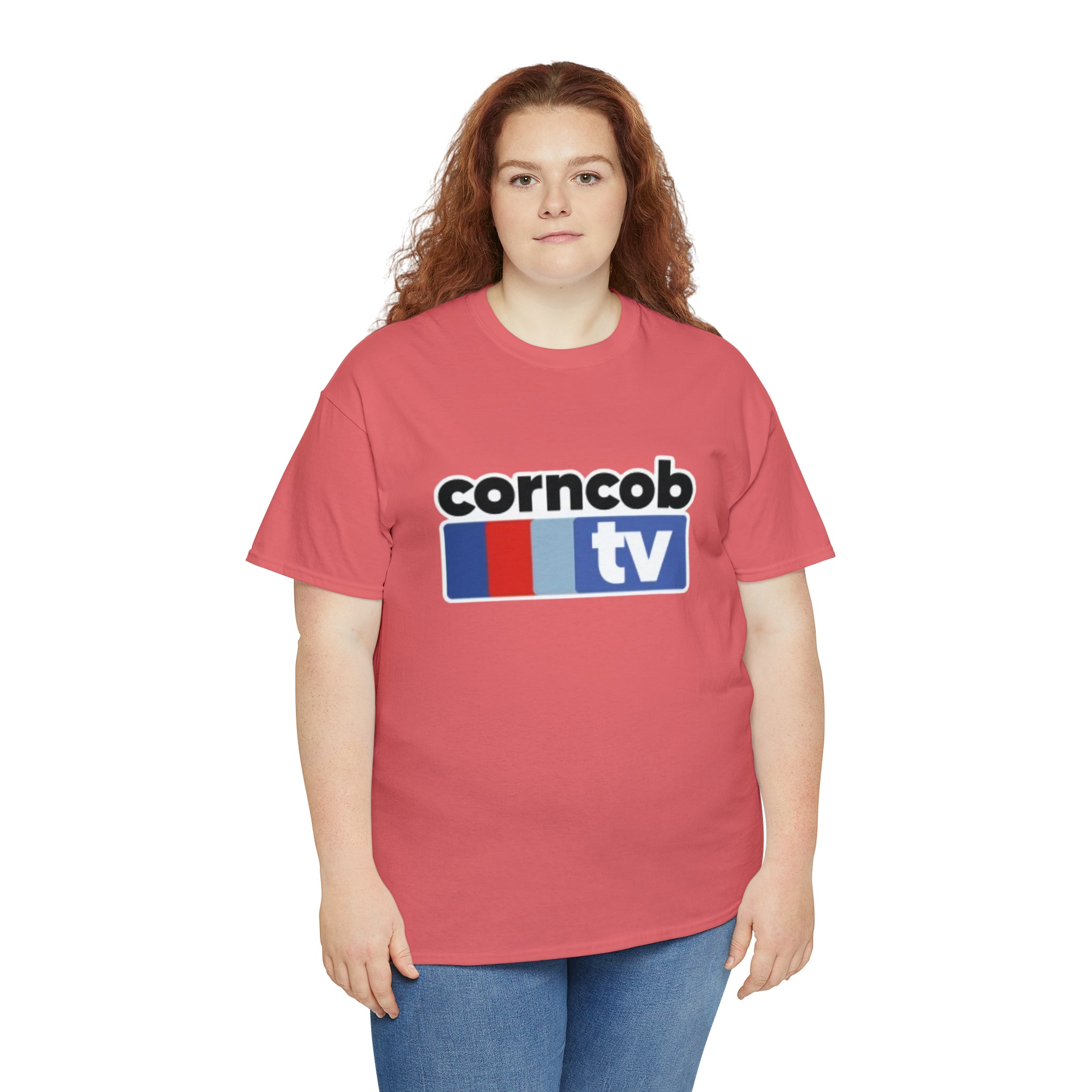 Corncob Tv- Unisex Heavy Cotton T-Shirt - Creations by Chris and Carlos