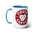 Costa Coffee- Two-Tone Coffee Mugs, 15oz
