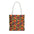 Sol y Alegría (Sun and Joy) Collection- Cactus Succulent Pattern Microfiber Blanket Soft Velveteen Throw for Home & Garden Lovers Floral Chevron Tote Bag — Bright Orange & Pink All-Over-Print Beach Shopper - Creations by Chris and Carlos