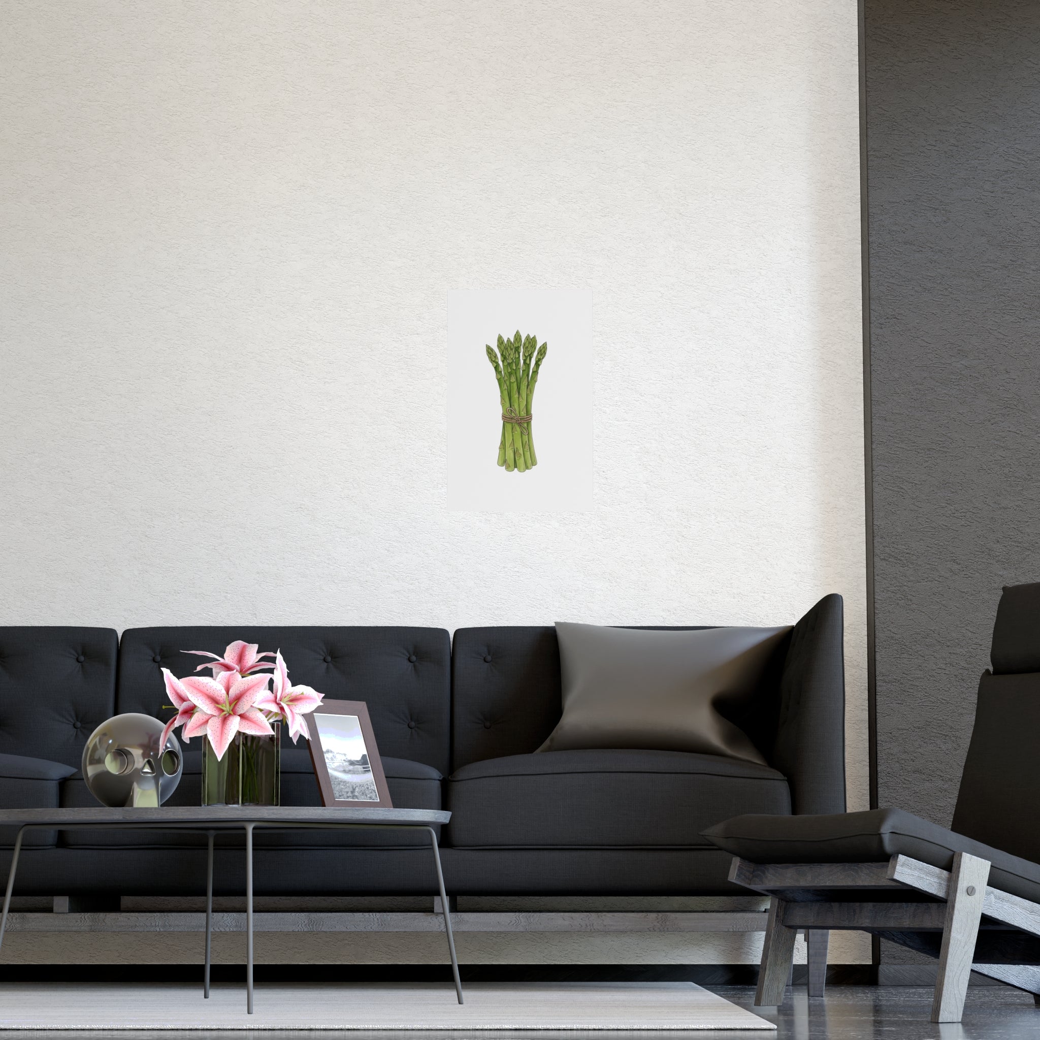 Asparagus Botanical Poster — Minimal Kitchen Wall Art (Vertical & Horizontal) - Creations by Chris and Carlos