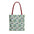 Sol y Alegría (Sun and Joy) Collection- Cactus Succulent Pattern Microfiber Blanket Soft Velveteen Throw for Home & Garden Lovers Floral Folk Art Tote Bag — Teal & Mustard All-Over Print - Creations by Chris and Carlos