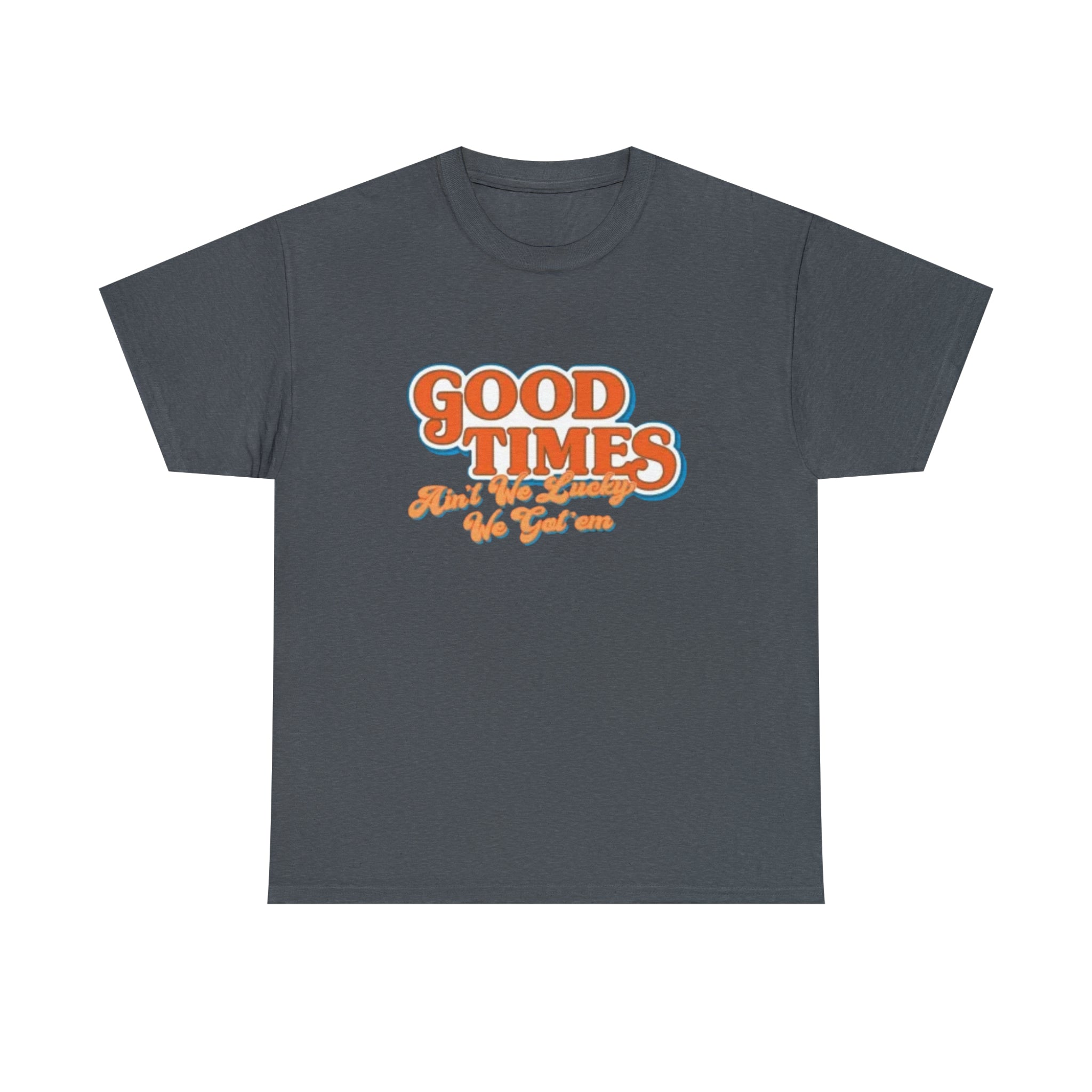 Good Times 70's TV Show- Unisex Heavy Cotton T-Shirt - Creations by Chris and Carlos