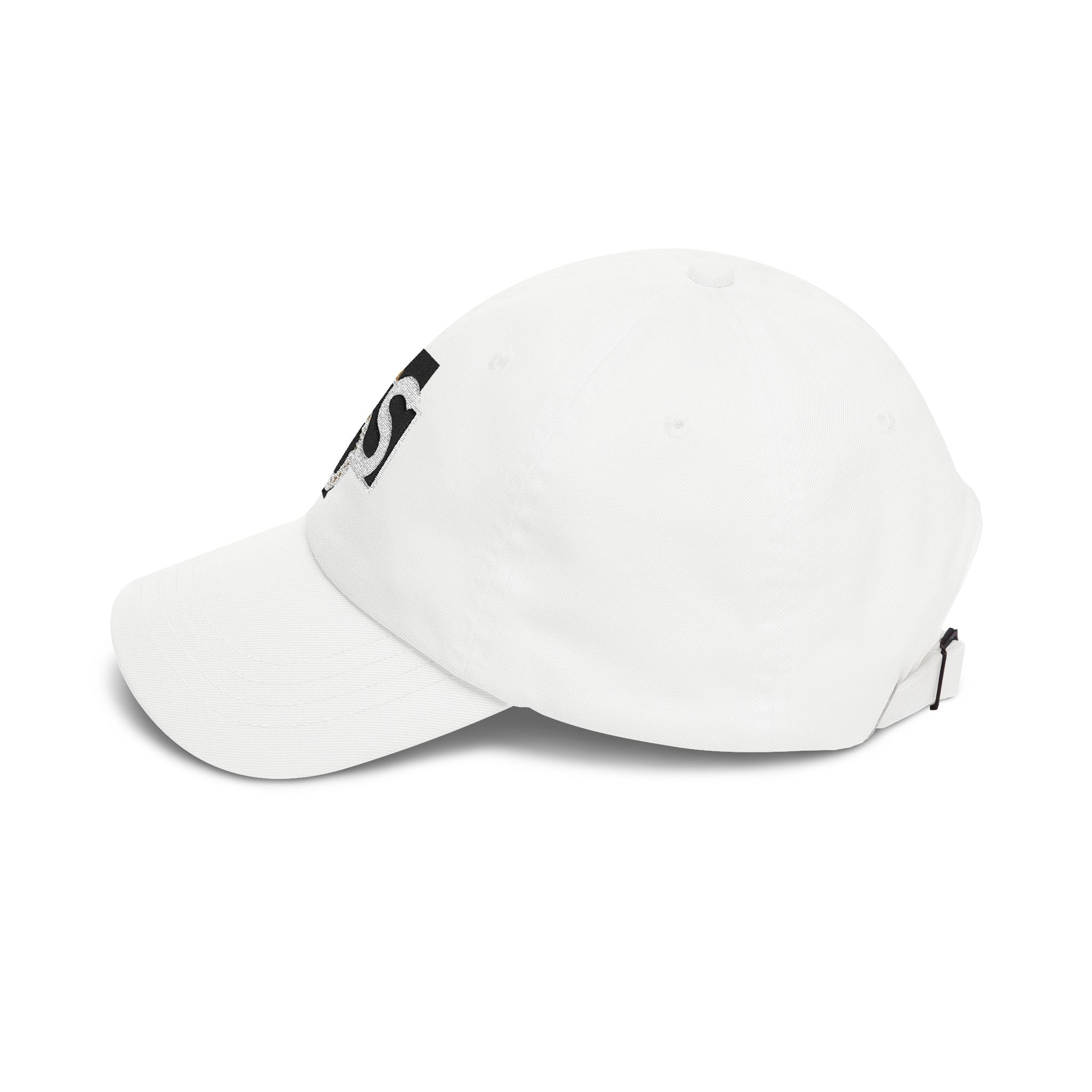 Classic Dad Cap – 'Old Soul' Retro Block Logo Embroidered Baseball Hat - Creations by Chris and Carlos