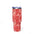 40oz Red Patchwork Quilted Vacuum Tumbler — Insulated Travel Mug