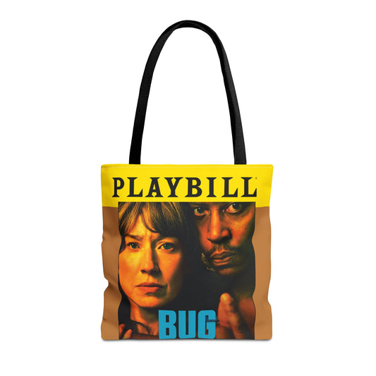 Playbill "Bug" Broadway Tote Bag - Creations by Chris and Carlos