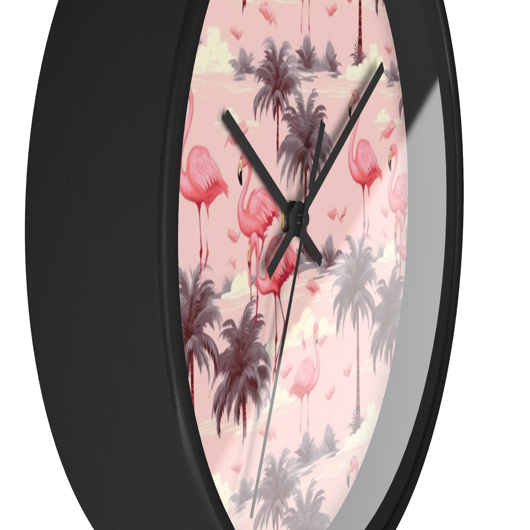 Flamingo- Wall Clock - Creations by Chris and Carlos
