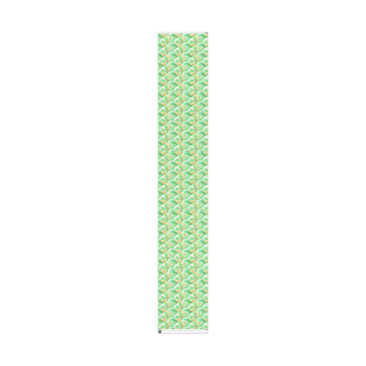 St. Patrick’s Day Shamrock Wrapping Paper Roll — Green Clover Gift Wrap - Creations by Chris and Carlos