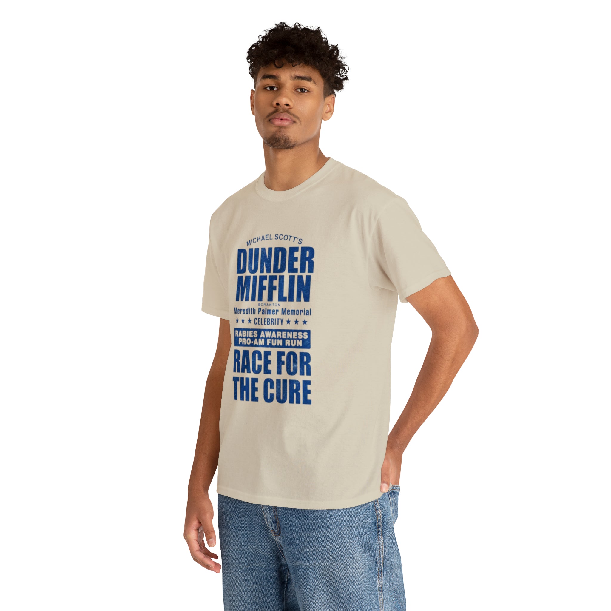 Race for the Cure- Unisex Heavy Cotton T-Shirt - Creations by Chris and Carlos