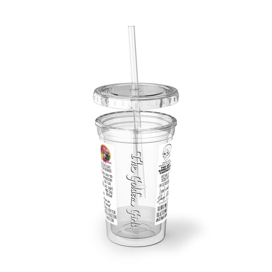 The Golden Girls 80's TV Show- Suave Acrylic Cup - Creations by Chris and Carlos