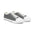 Men's Low Top Sneakers — Black Floral Pattern Casual Canvas Shoes