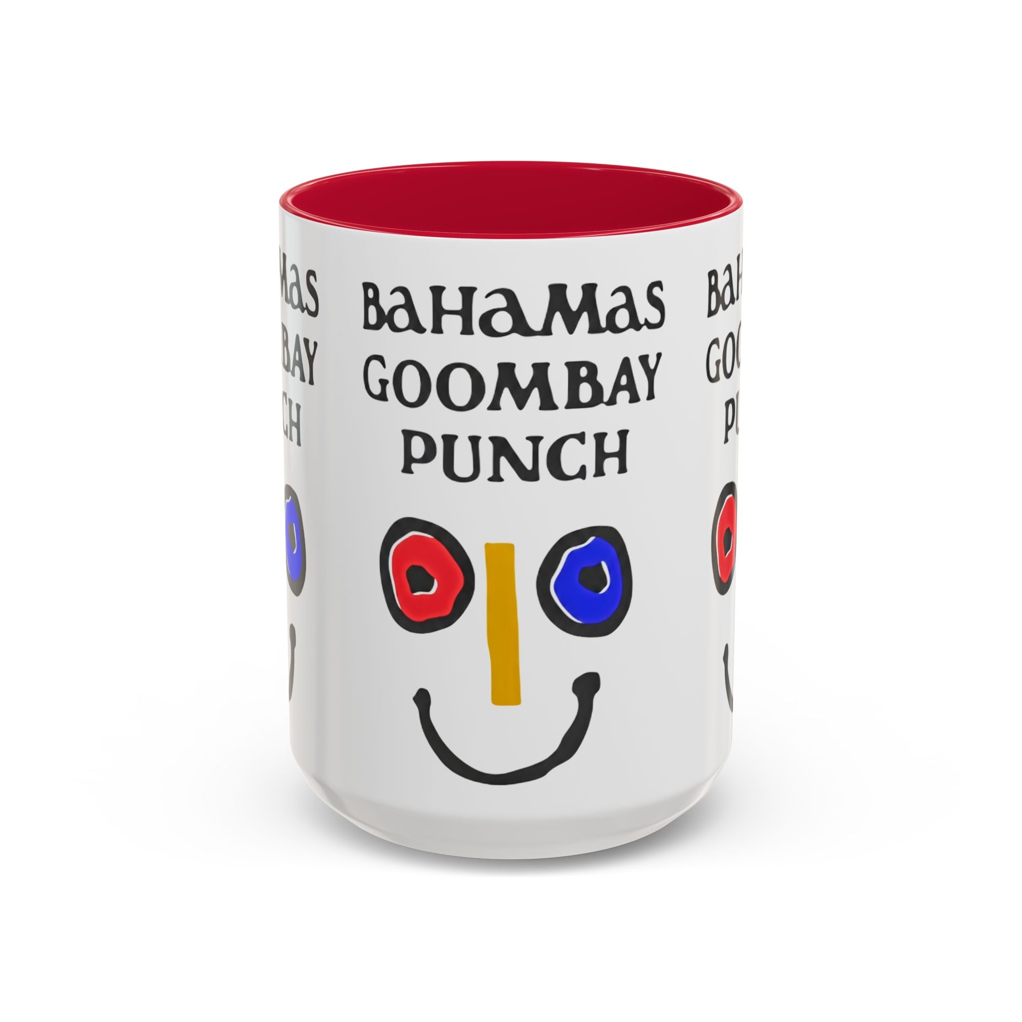 Bahamas Goombay Punch Mug — Colorful Caribbean Smile Coffee Cup (11oz, 15oz) - Creations by Chris and Carlos