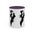 Elegant Lady Fashion Coffee Mug – Vintage Chic Black & White Accent - Creations by Chris and Carlos