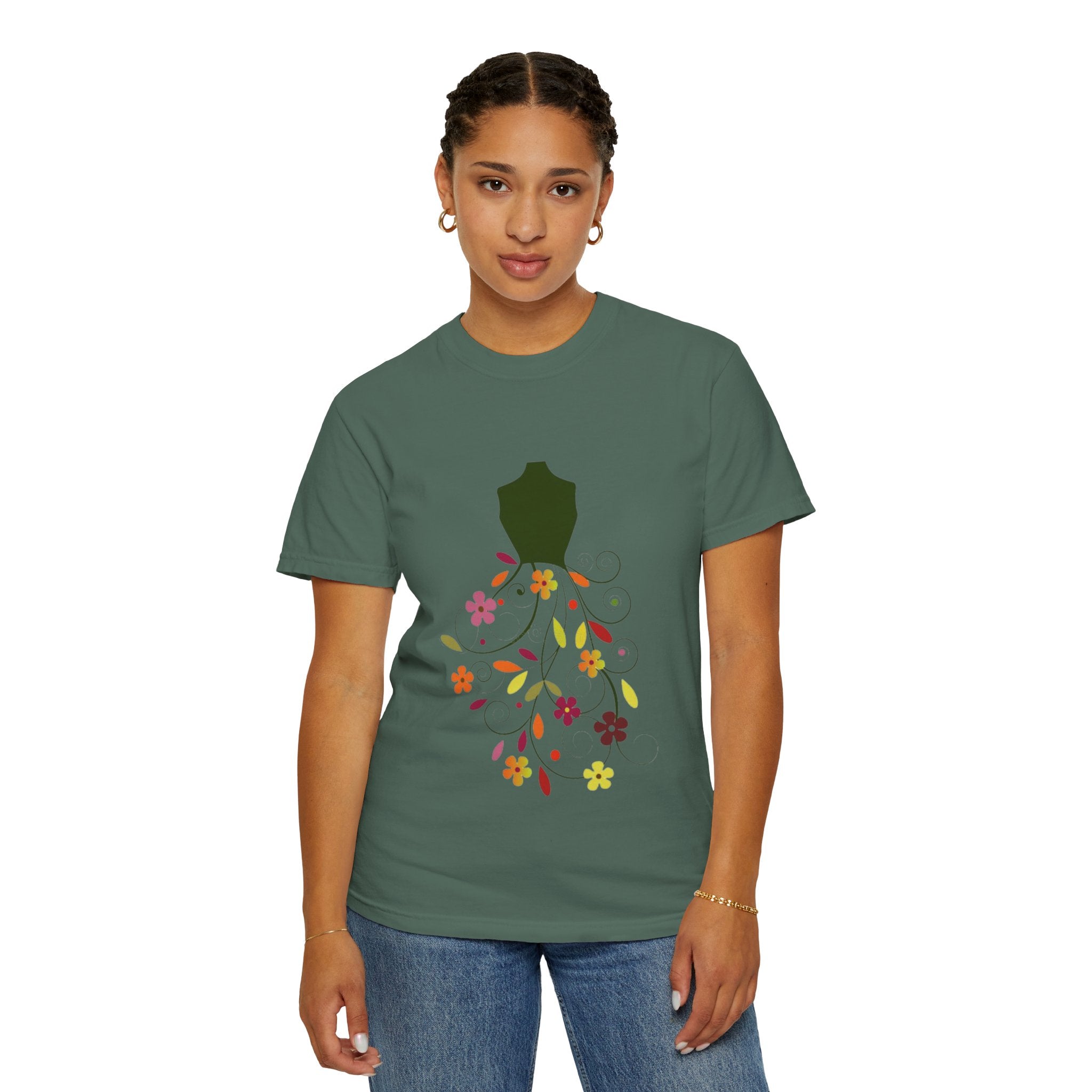 Floral Dress Bloom T-Shirt - Creations by Chris and Carlos