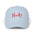 Dad Cap "Hacks" Embroidered Baseball Hat — Casual White Adjustable Hat