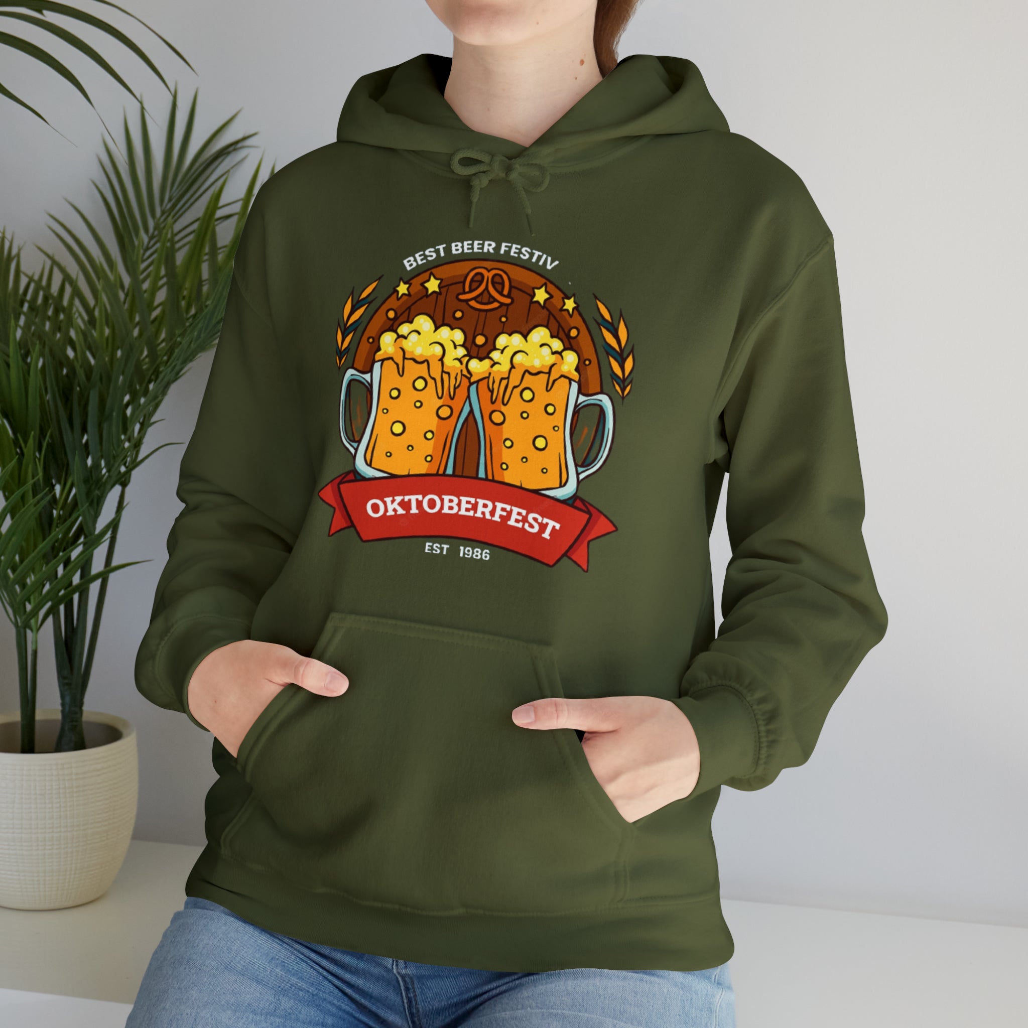 Oktoberfest- Unisex Heavy Blend™ Hooded Sweatshirt - Creations by Chris and Carlos