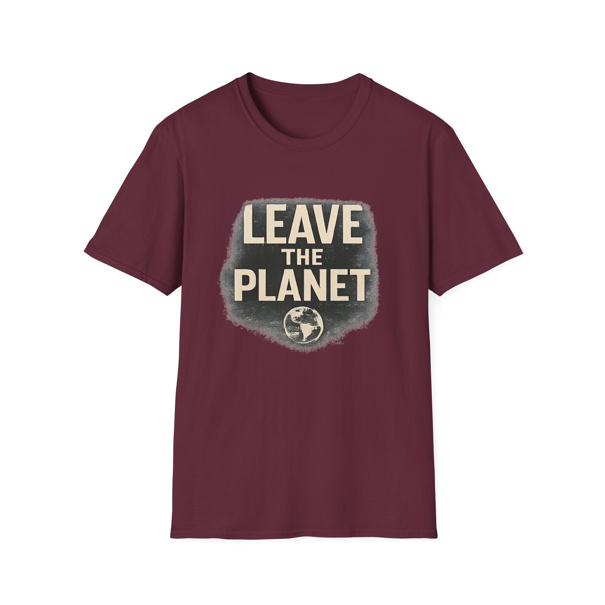Leave the Planet T‑Shirt – Retro Space Graphic Tee - Creations by Chris and Carlos