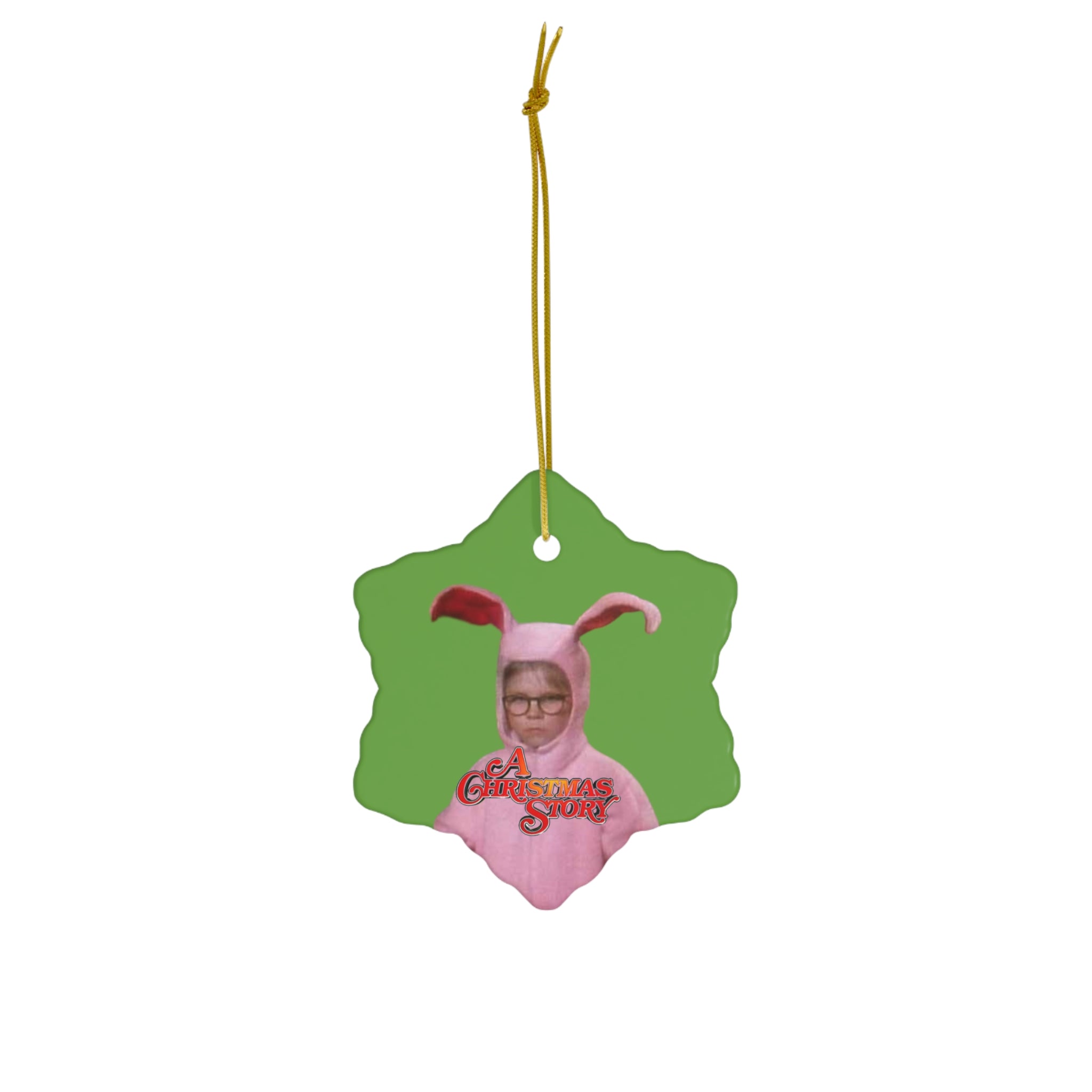 A Christmas Story- Ceramic Ornament - Creations by Chris and Carlos