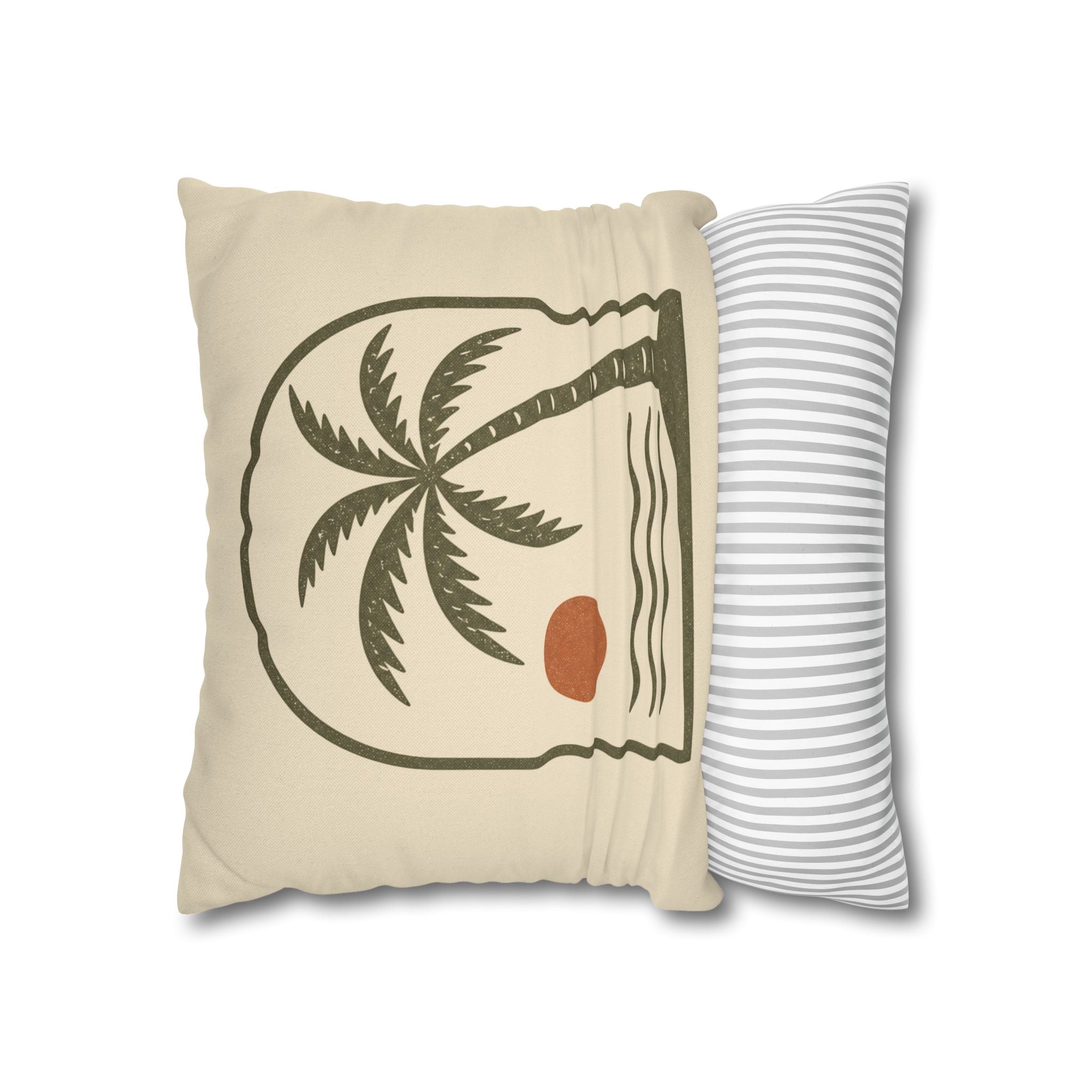 Retro Palm Tree Sunset Pillowcase - Creations by Chris and Carlos