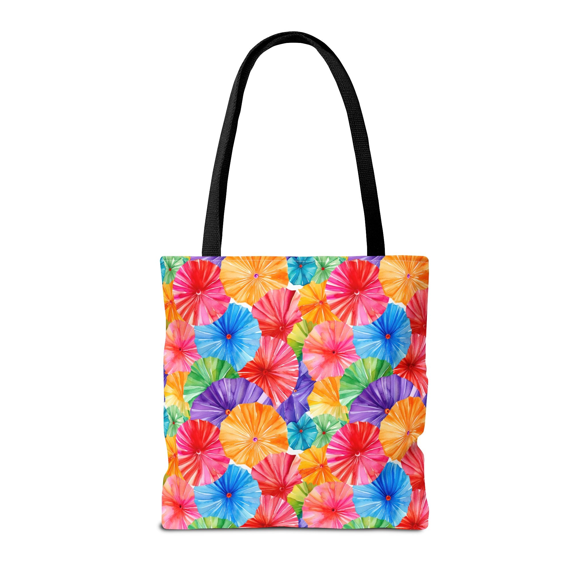 Sol y Alegría (Sun and Joy) Collection- Cactus Succulent Pattern Microfiber Blanket Soft Velveteen Throw for Home & Garden Lovers Colorful Paper Parasol Pattern Tote Bag — Vibrant Summer Beach Market Bag - Creations by Chris and Carlos