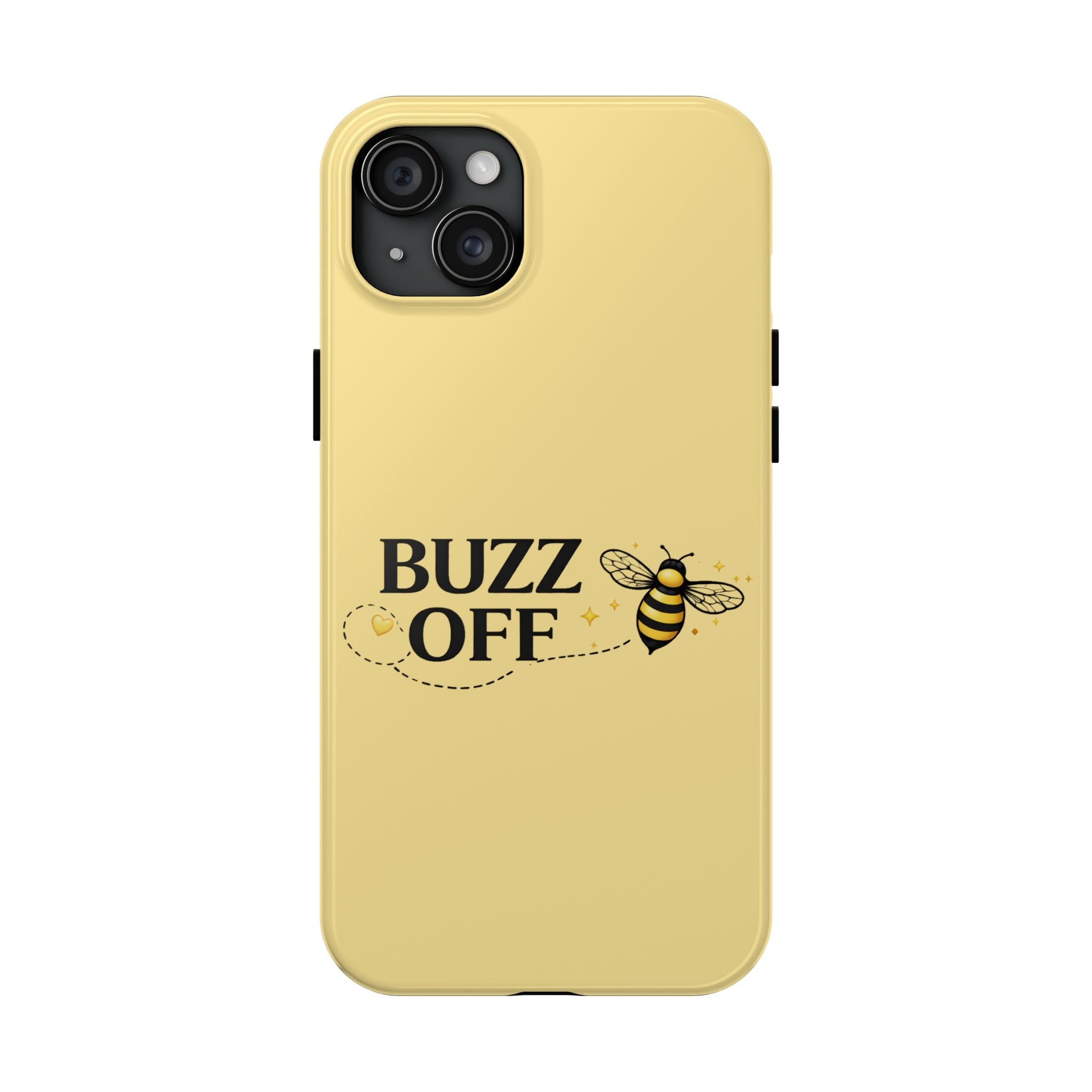 Buzz Off Bee Happy Always Phone Case - Creations by Chris and Carlos