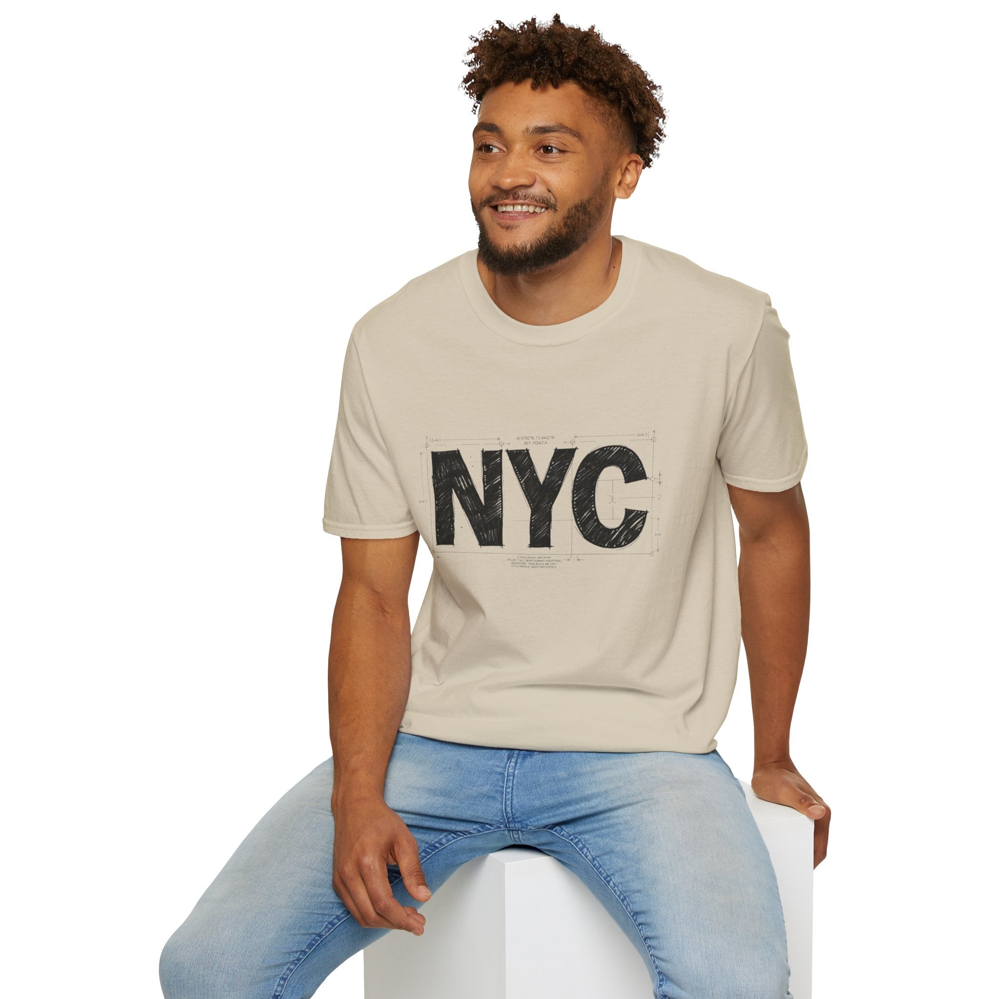 The Foundry Collective NYC Distressed Graphic T-Shirt — Vintage New York City Tee - Creations by Chris and Carlos