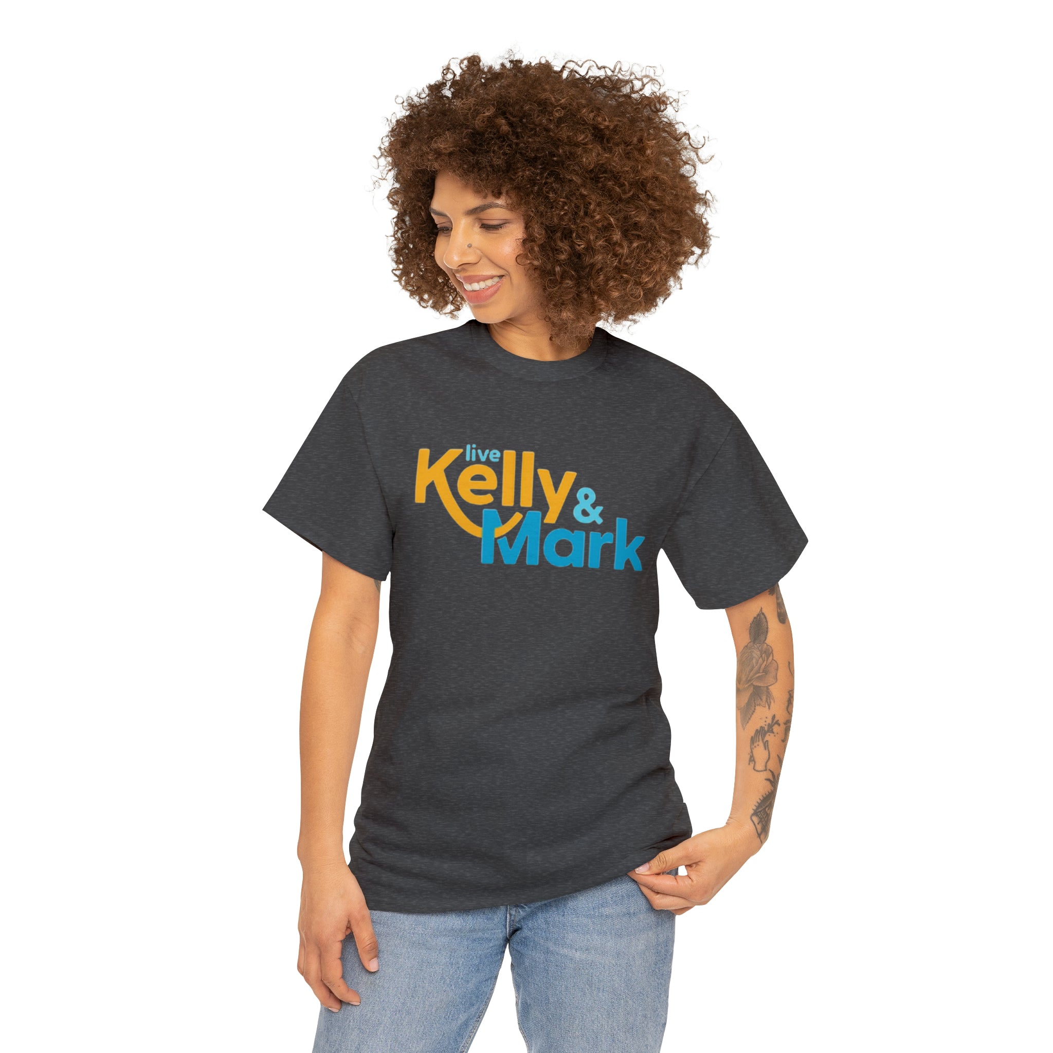 Live Kelly and Mark- Unisex Heavy Cotton T-Shirt - Creations by Chris and Carlos