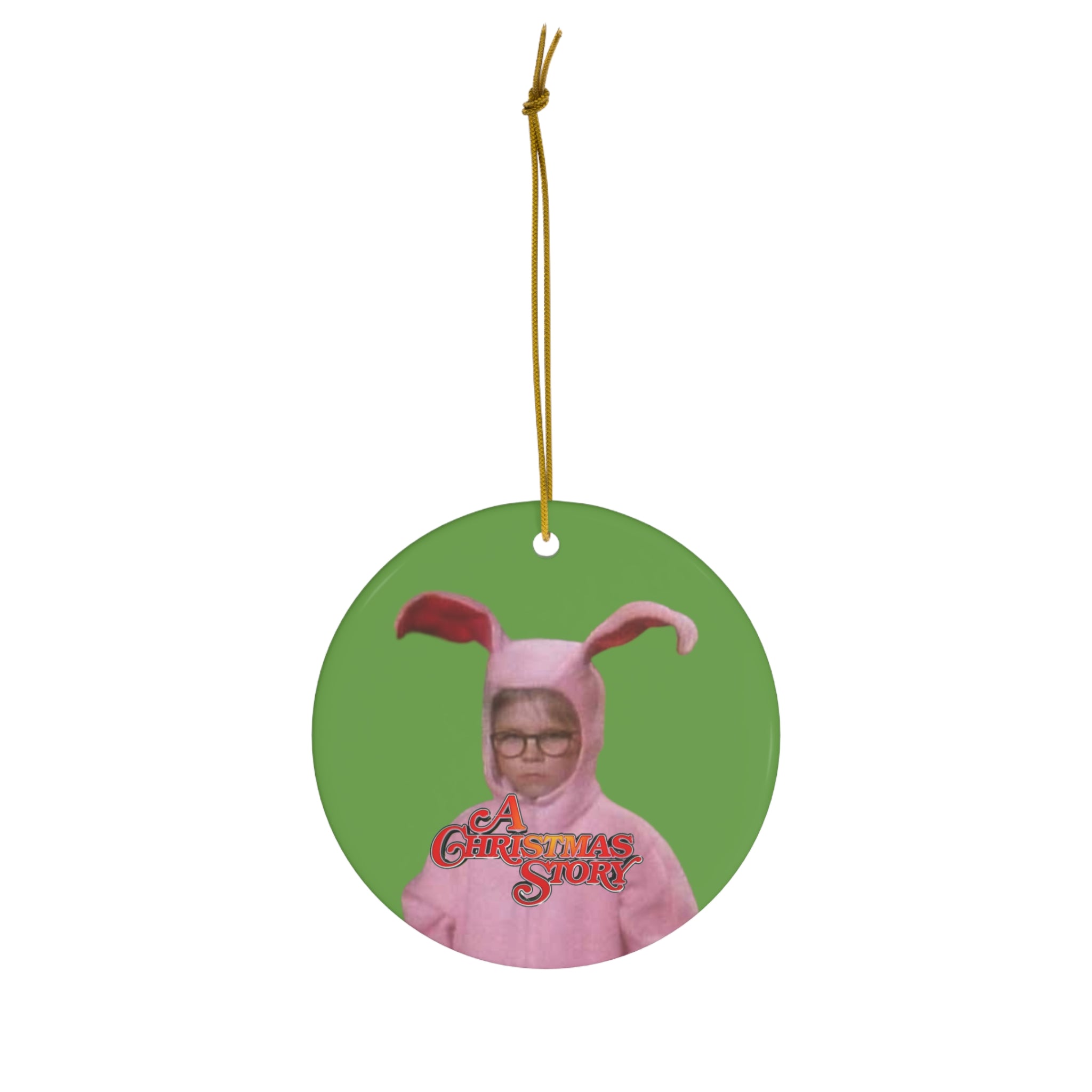 A Christmas Story- Ceramic Ornament - Creations by Chris and Carlos