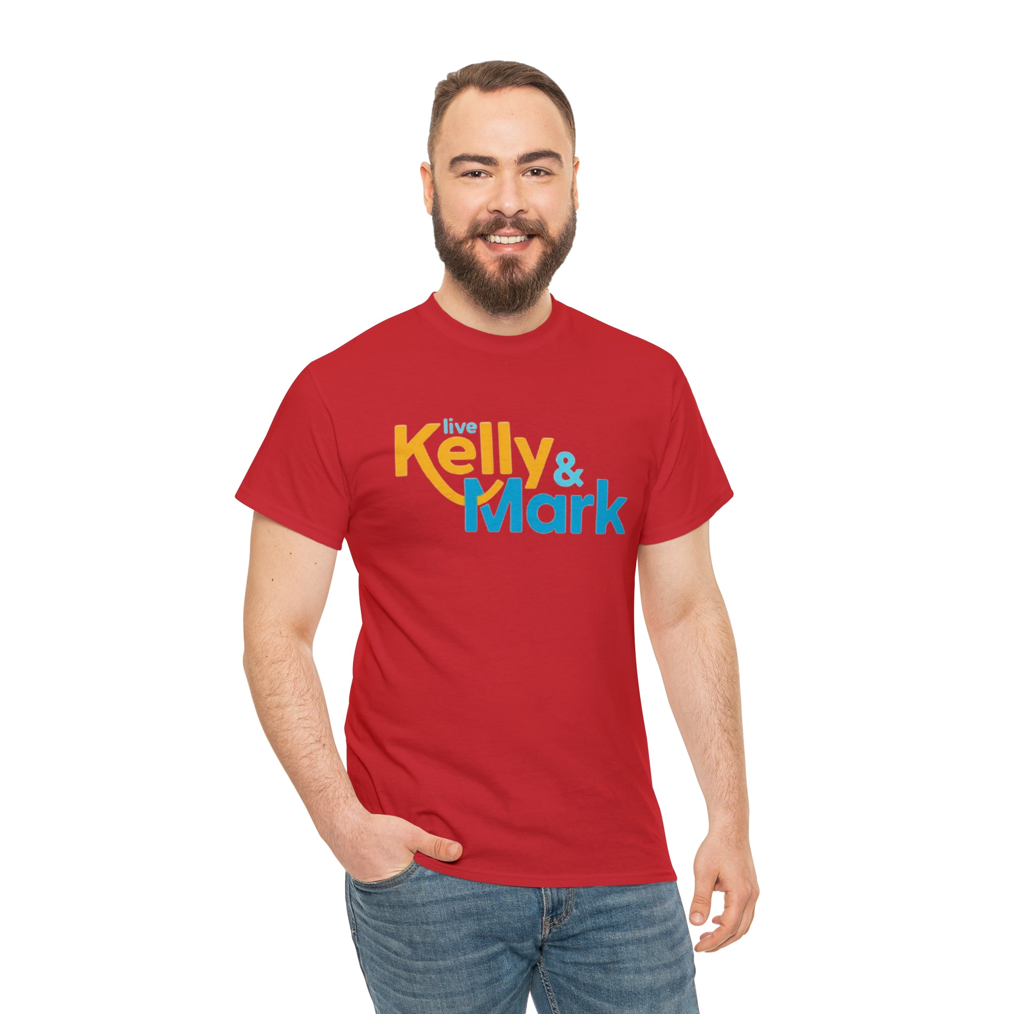 Live Kelly and Mark- Unisex Heavy Cotton T-Shirt - Creations by Chris and Carlos