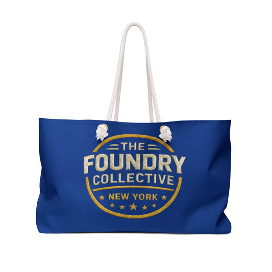 Foundry Collective Weekender Bag — New York Logo Travel Tote - Creations by Chris and Carlos