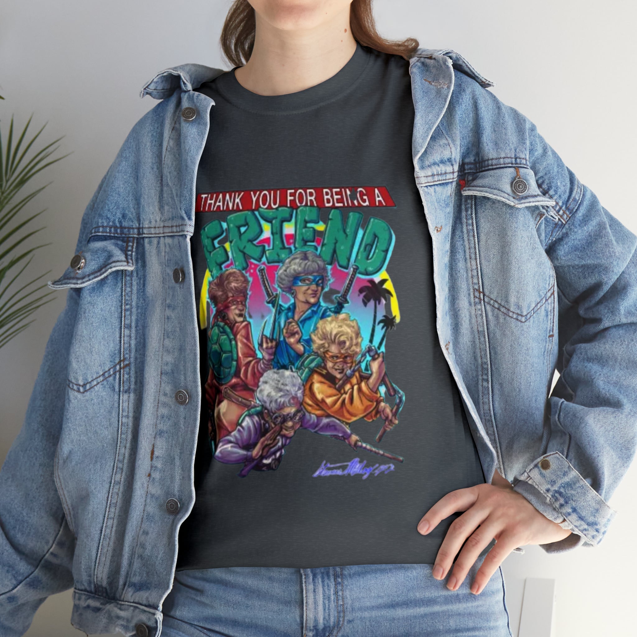 The T-Shirtnage Mutant Ninja Turtles- Unisex Heavy Cotton T-Shirt - Creations by Chris and Carlos