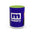 Accent Coffee Mug — 'maury' Logo Portrait Coffee Mug