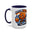Let's Go Knicks! Basketball Fan Accent Coffee Mug
