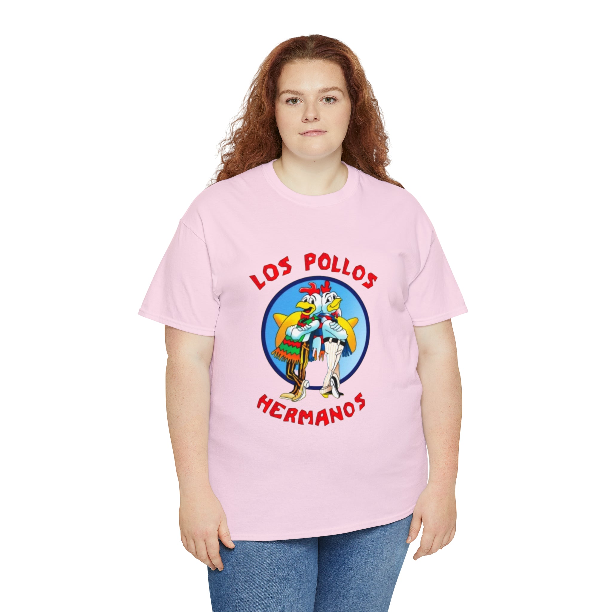 Pollos- Unisex Heavy Cotton T-Shirt - Creations by Chris and Carlos