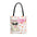 Halloween Ghost Tote Bag — Cute 'Boo' Pink Ghost Pattern