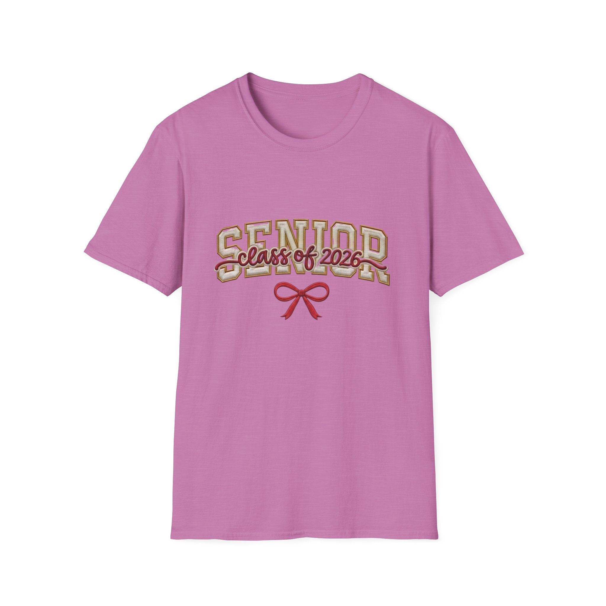 Senior Class of 2026 T-Shirt — Graduation Senior Tee with Ribbon - Creations by Chris and Carlos