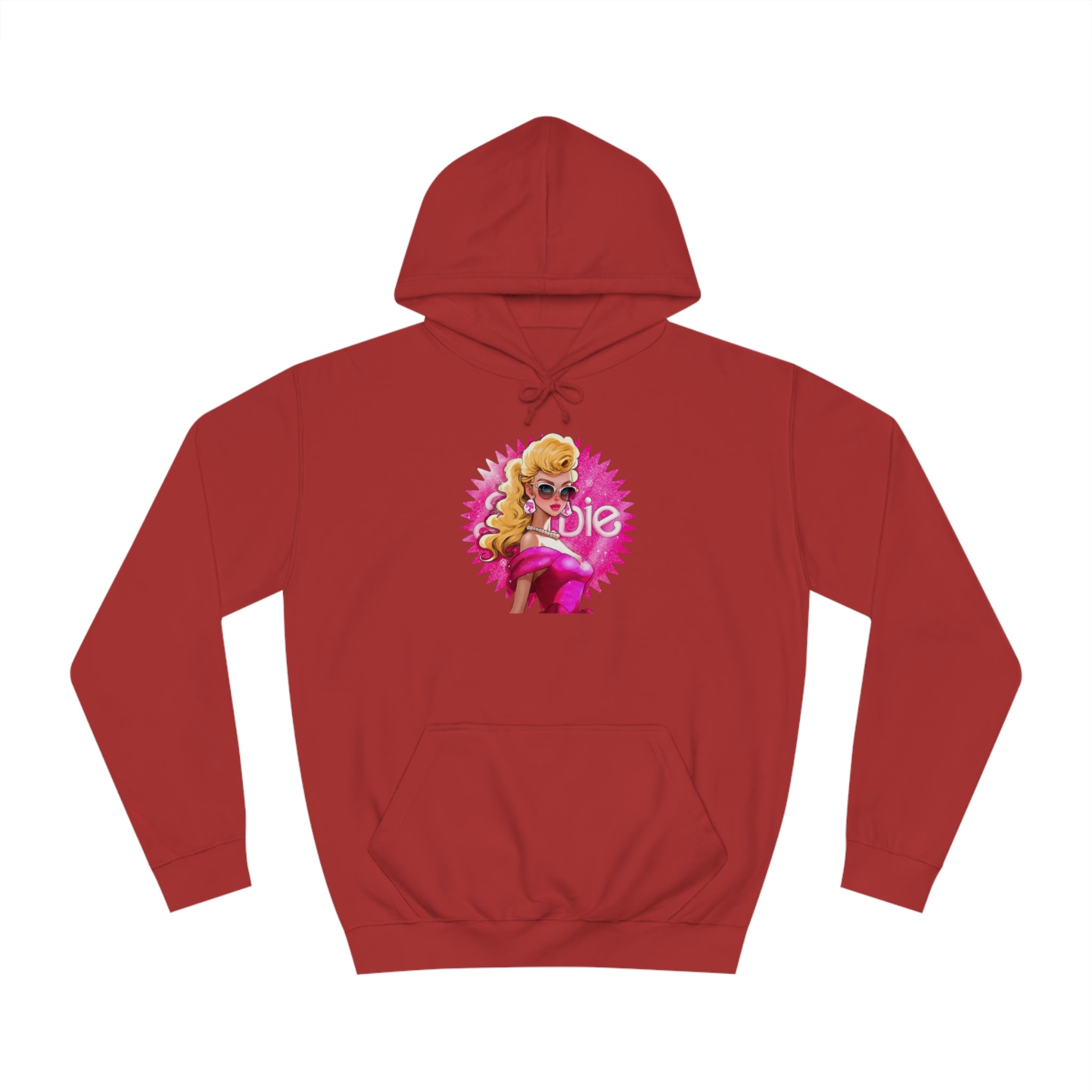 Barbie- Unisex College Hoodie - Creations by Chris and Carlos