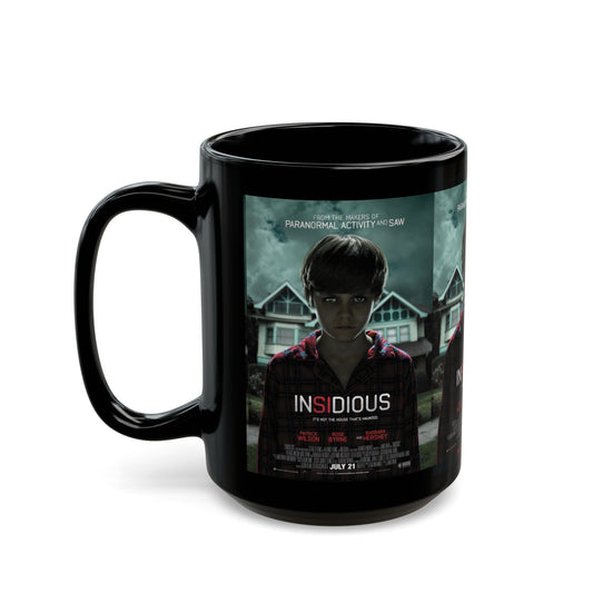Insidious Movie Poster Mug — Horror Film Black Coffee Cup (11oz & 15oz) - Creations by Chris and Carlos