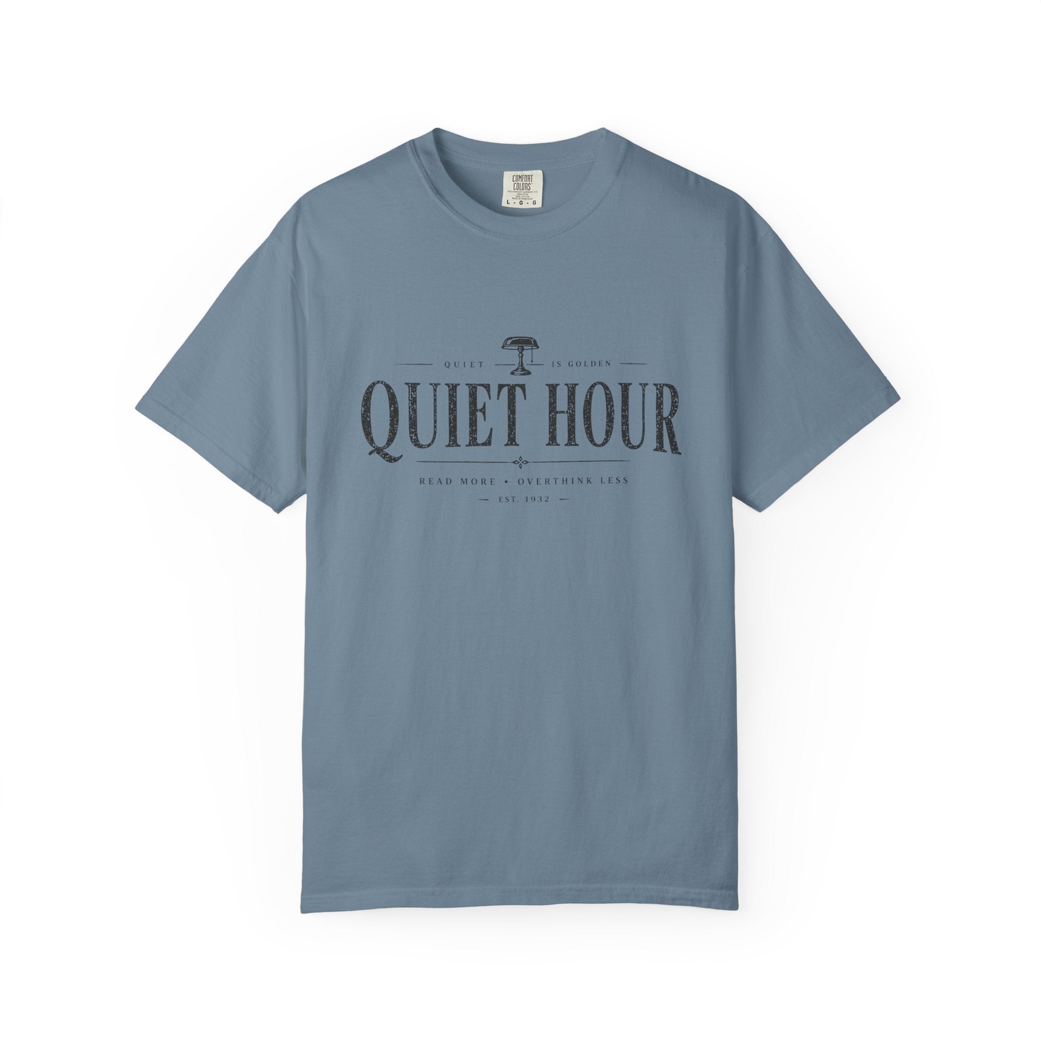 Quiet Hour T-Shirt — Vintage Relaxation Tee - Creations by Chris and Carlos