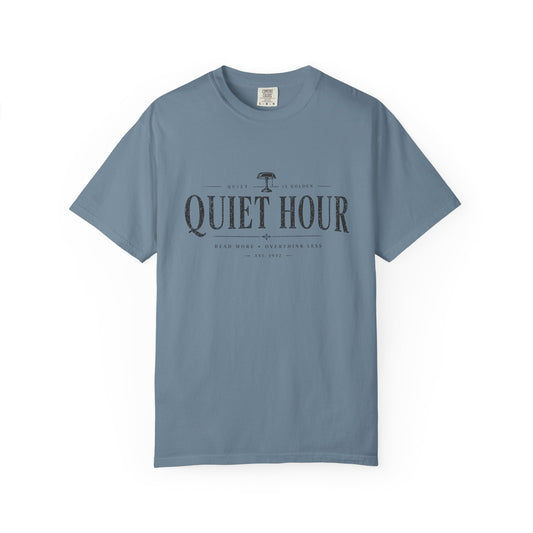 Quiet Hour T-Shirt — Vintage Relaxation Tee - Creations by Chris and Carlos