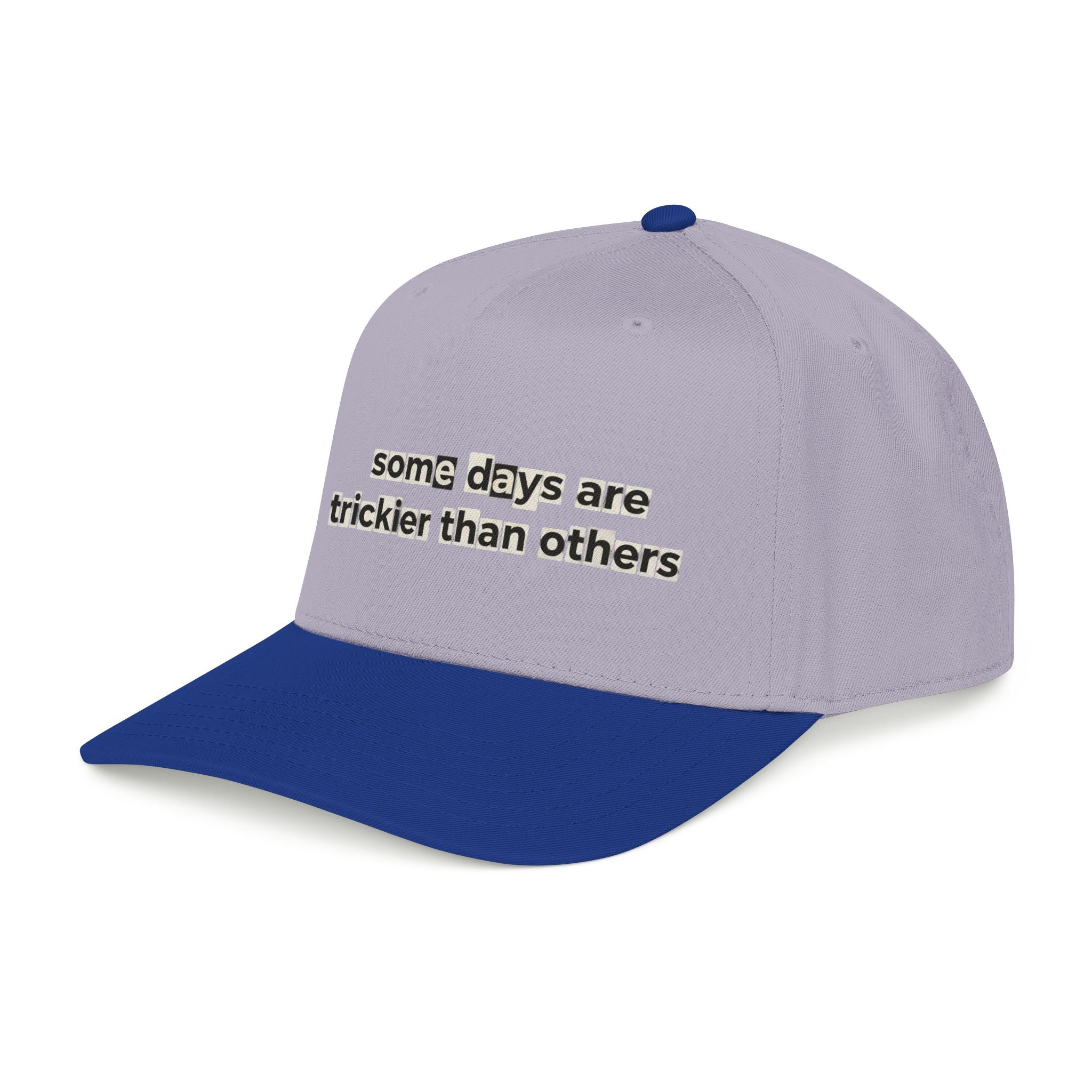 Baseball Cap — "Some Days Are Trickier Than Others" Patch - Creations by Chris and Carlos