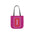 Tote Bag — Retro Pink 'Dunkin' Logo' Canvas Tote - Creations by Chris and Carlos