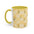 Yellow Tulip Checkered Ceramic Mug (11oz & 15oz)