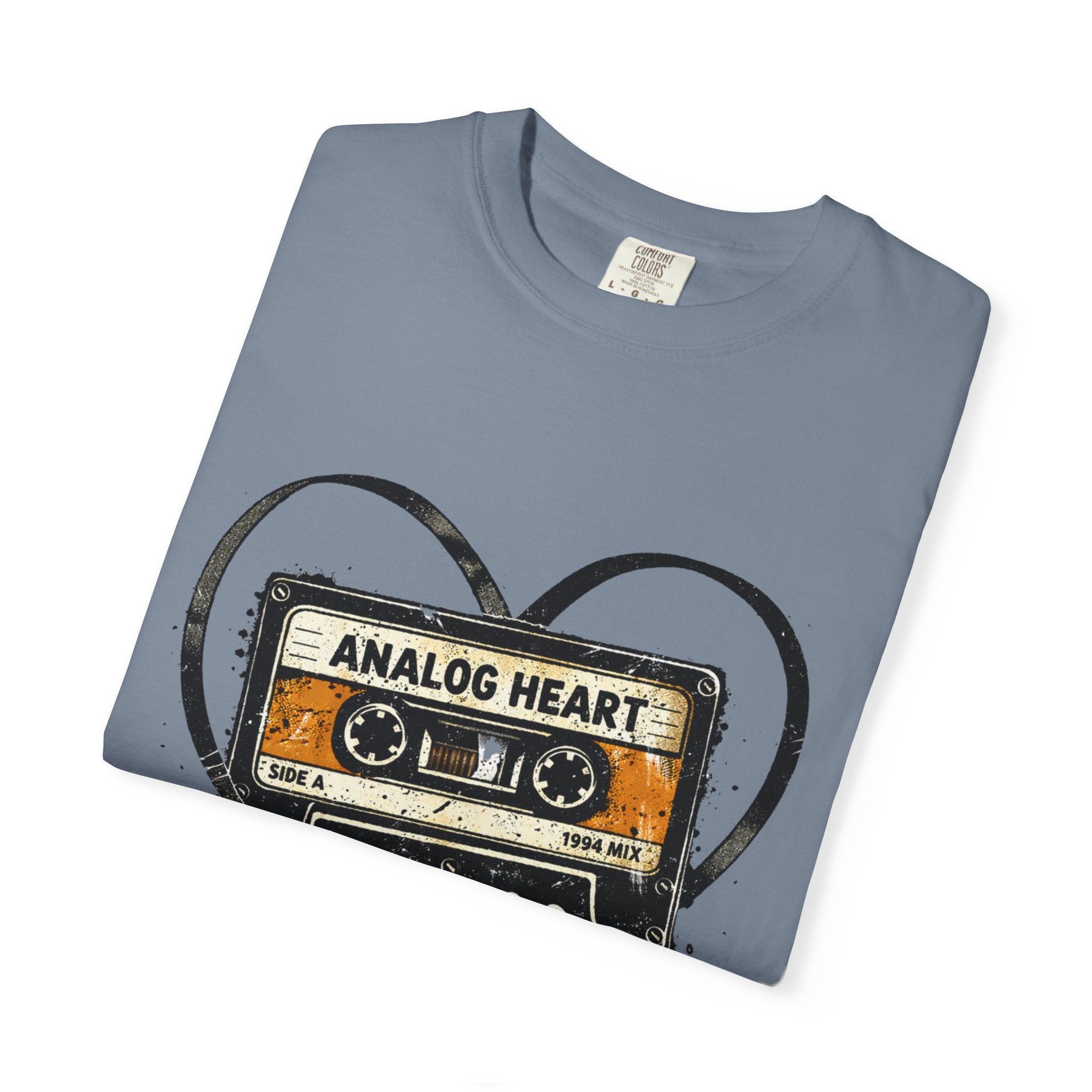 Analog Heart Cassette T-Shirt - Creations by Chris and Carlos