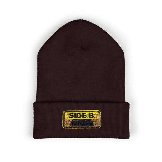 Side B Cassette Embroidered Beanie - Creations by Chris and Carlos