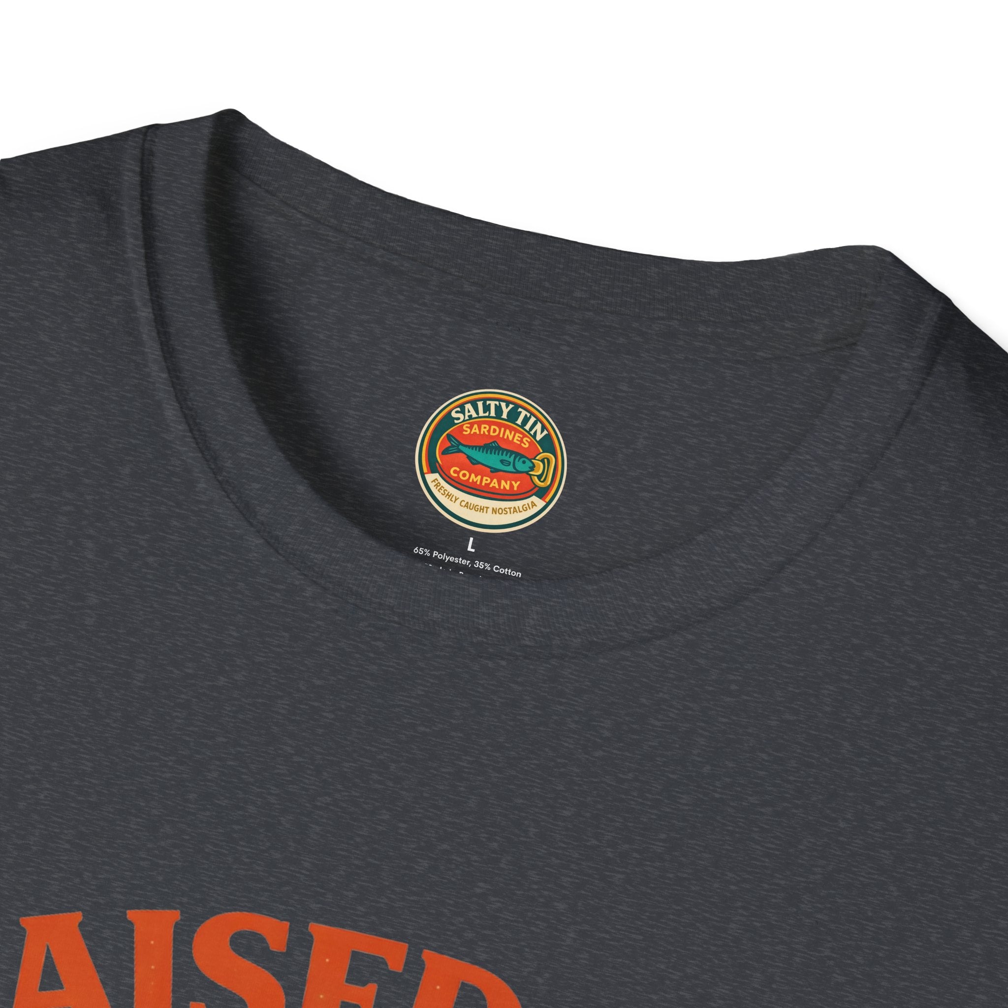 Raised on Vinyl T-Shirt — Retro Record Lover Tee - Creations by Chris and Carlos