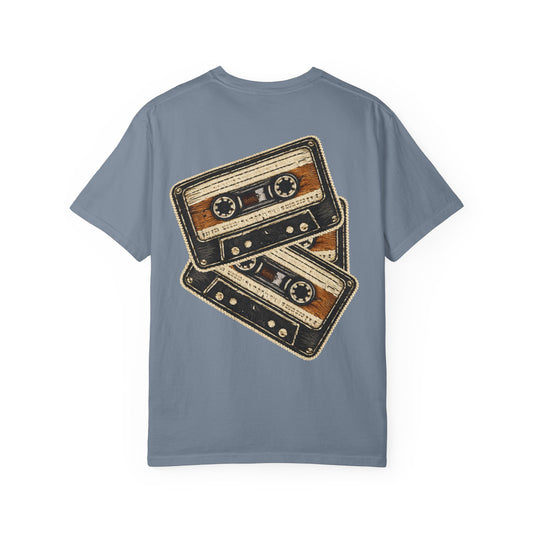 Cassette Tape Retro Tee — "Static Youth / Side B Soul / Basement Tapes" - Creations by Chris and Carlos