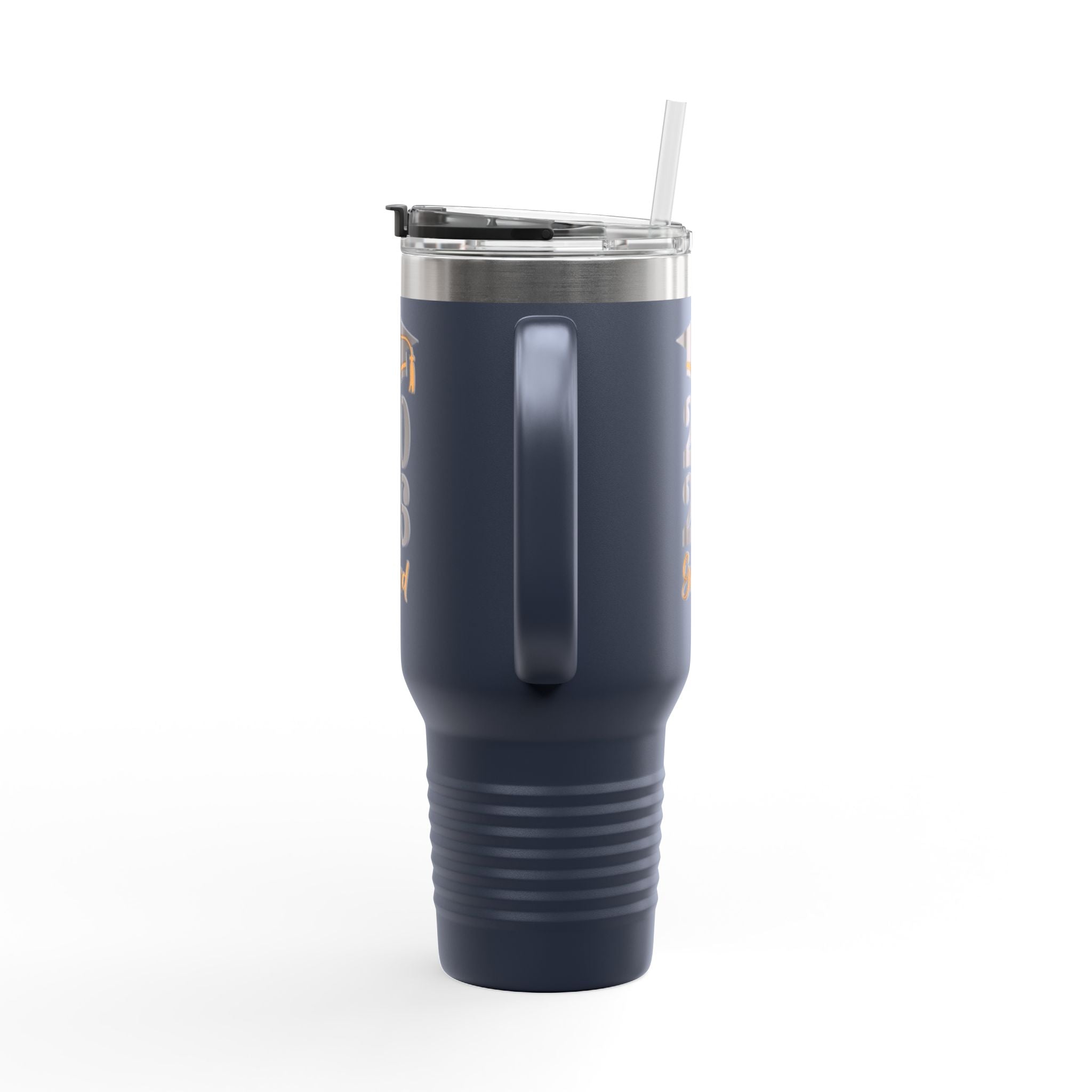 2026 Grad Insulated Travel Mug – 40oz Stainless Tumbler with Lid & Straw - Creations by Chris and Carlos