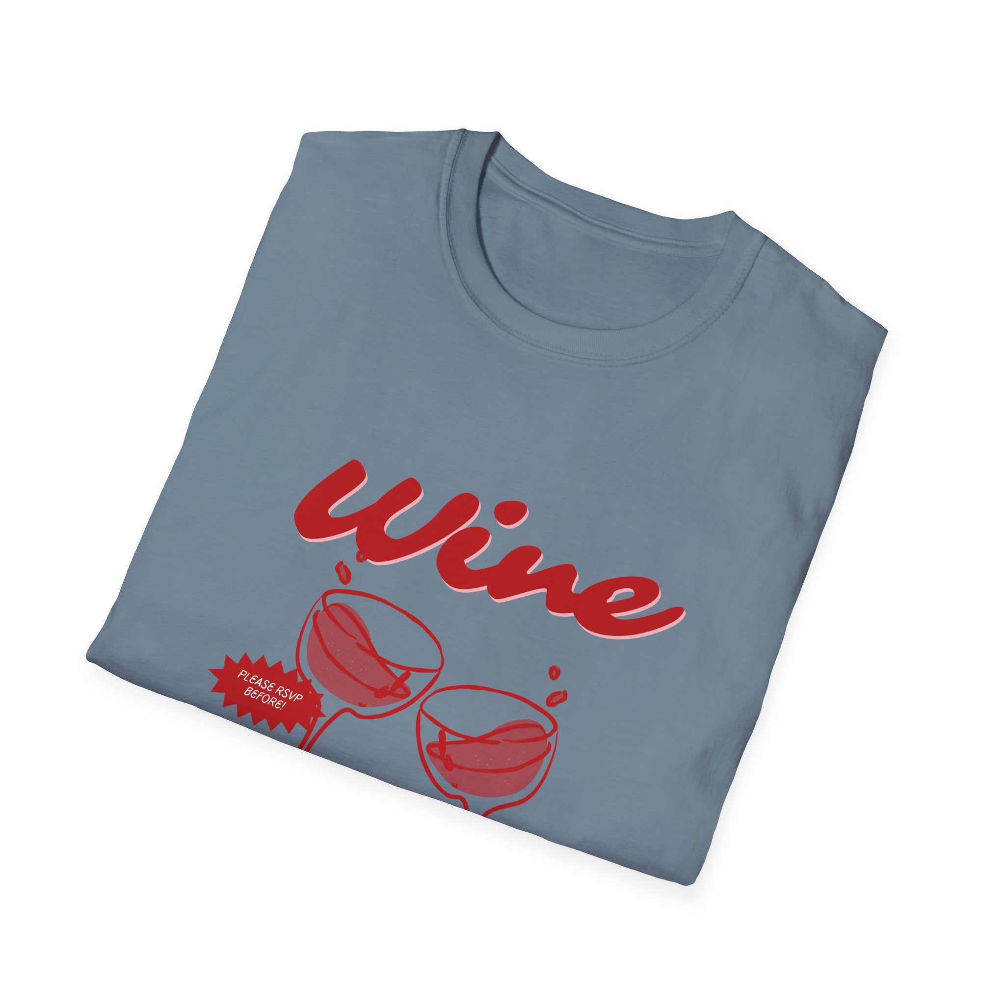 Wine Tasting T-Shirt — Clinking Glasses Wine Lover Shirt - Creations by Chris and Carlos